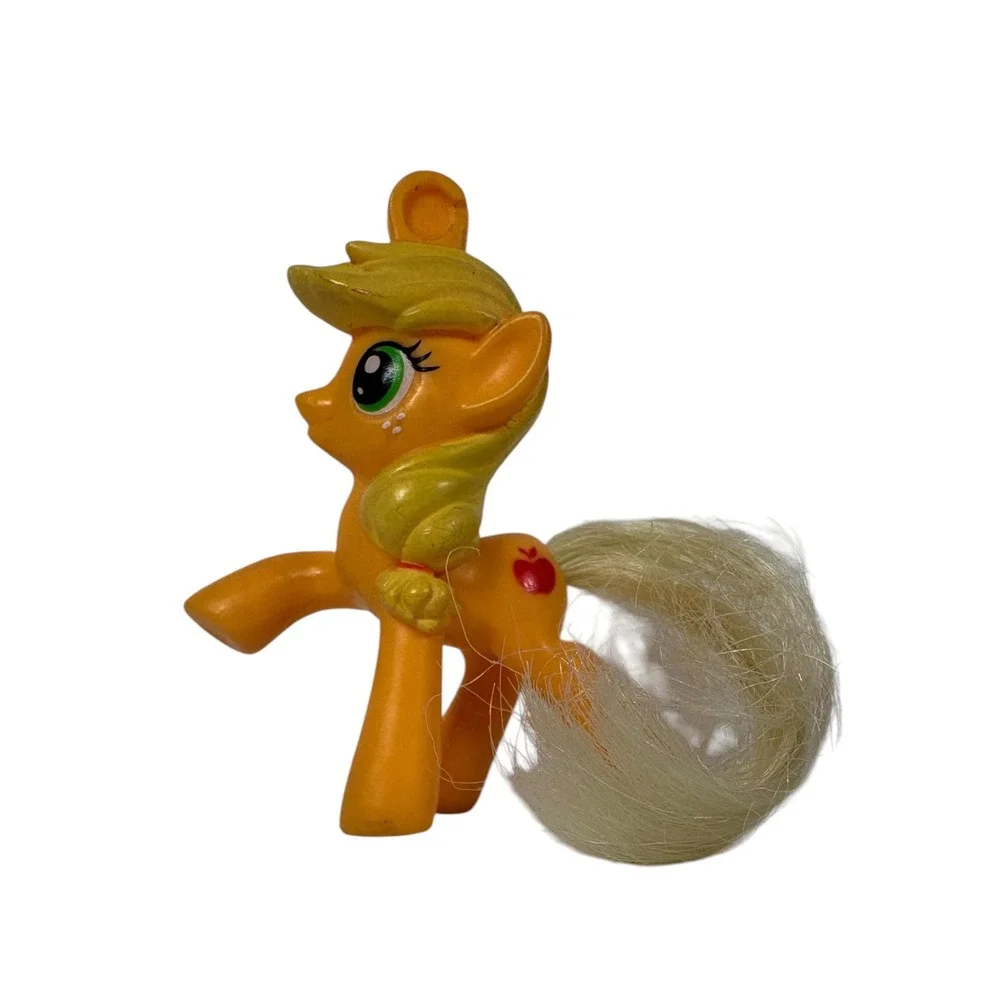 Hasbro My Little Pony Kids 3in Orange Good Applejack Keychain Figure G4